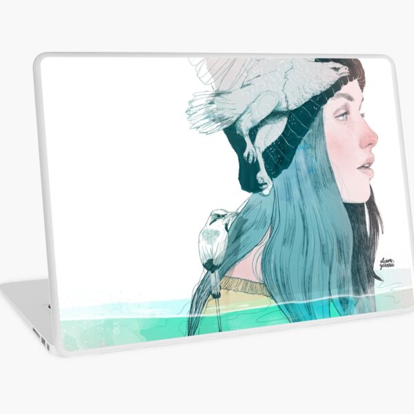 SEA AND AIR by elenagarnu Laptop Skin