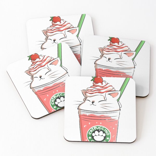 Item preview, Strawberry CATpuccino designed and sold by amcart.
