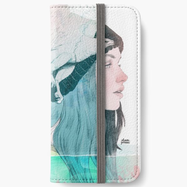 SEA AND AIR by elenagarnu iPhone Wallet