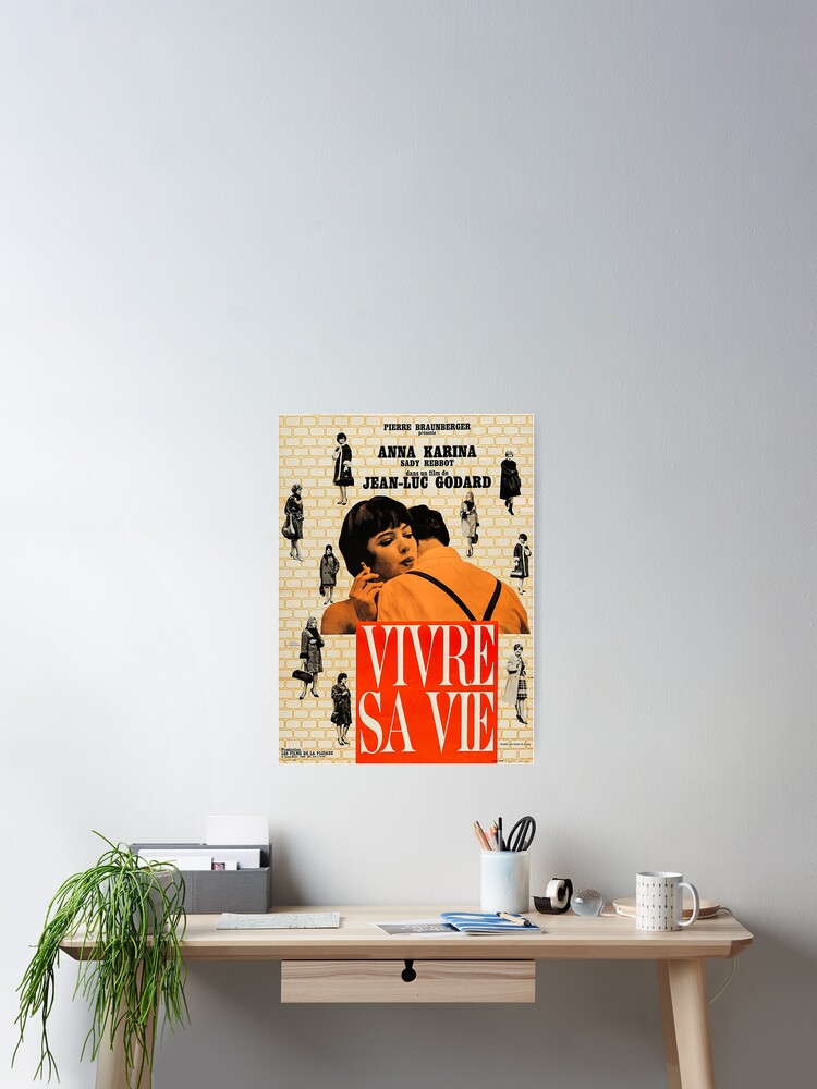 Thumbnail 2 of 3, Poster, Vivre Sa Vie designed and sold by embunpagimu.
