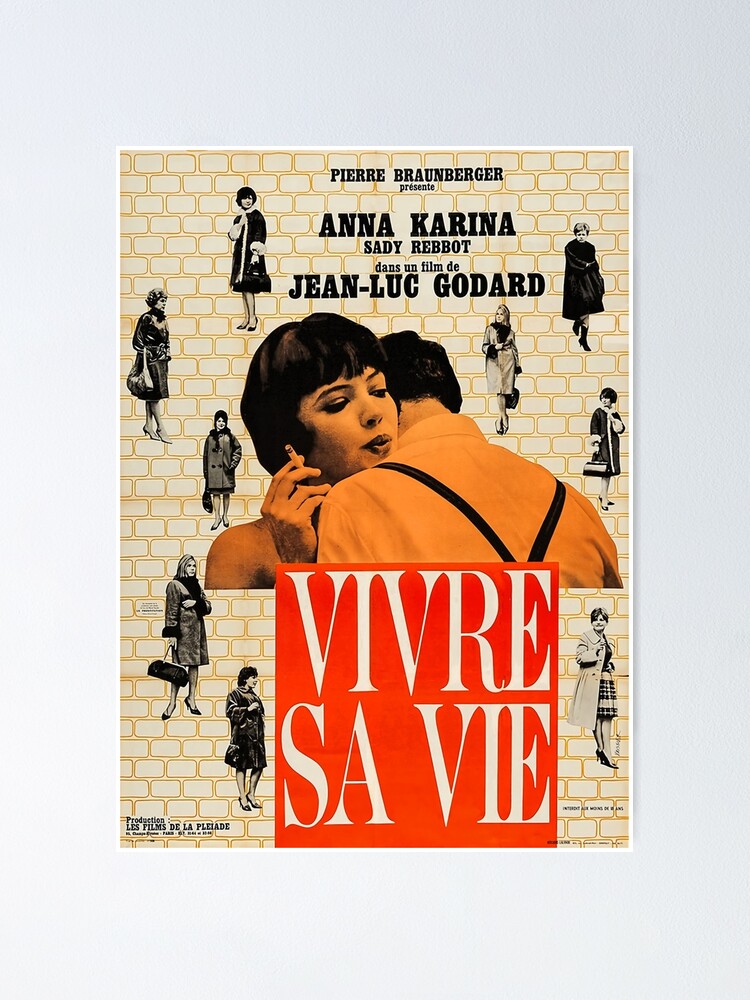 Thumbnail 1 of 3, Poster, Vivre Sa Vie designed and sold by embunpagimu.