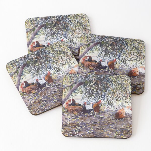 Item preview, Hens In My Olive Grove designed and sold by Margaret Merry.