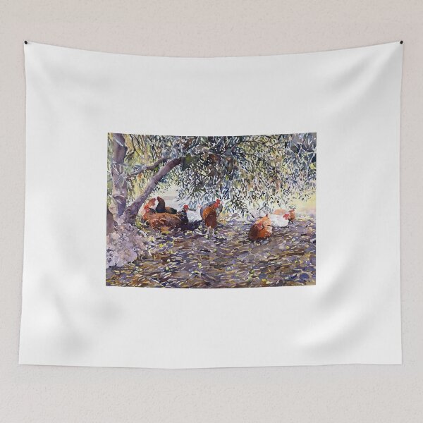 Item preview, Hens In My Olive Grove designed and sold by Margaret Merry.