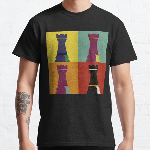 Ruy López Popart Chess T-shirt