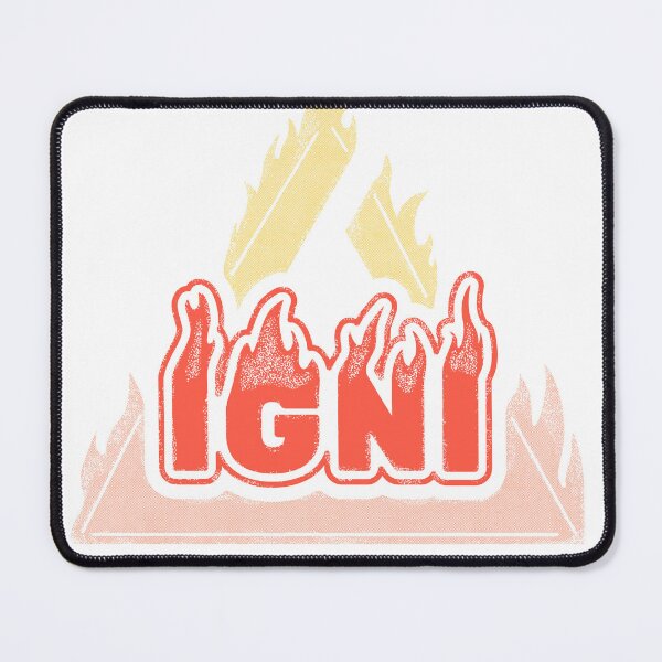 Item preview, IGNI - Flaming Typography designed and sold by Patrick Watson.