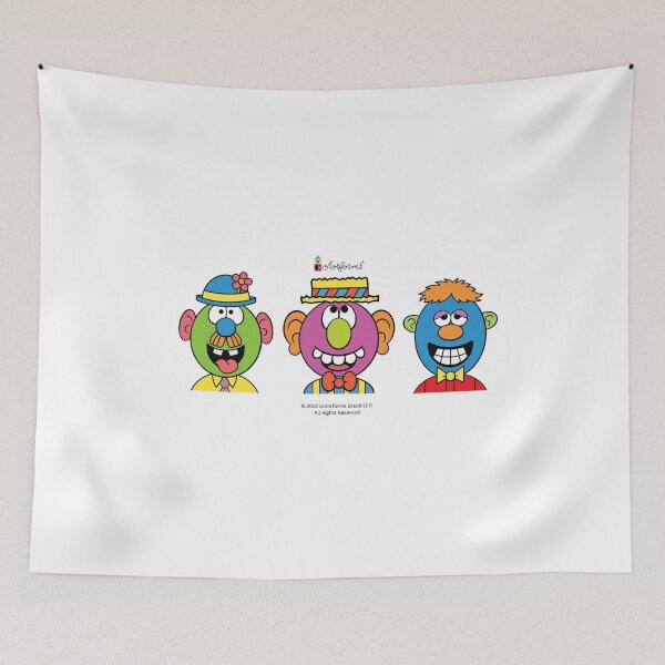 Item preview, Silly Faces Colorforms® Funny Figures. designed and sold by LaziniArts.