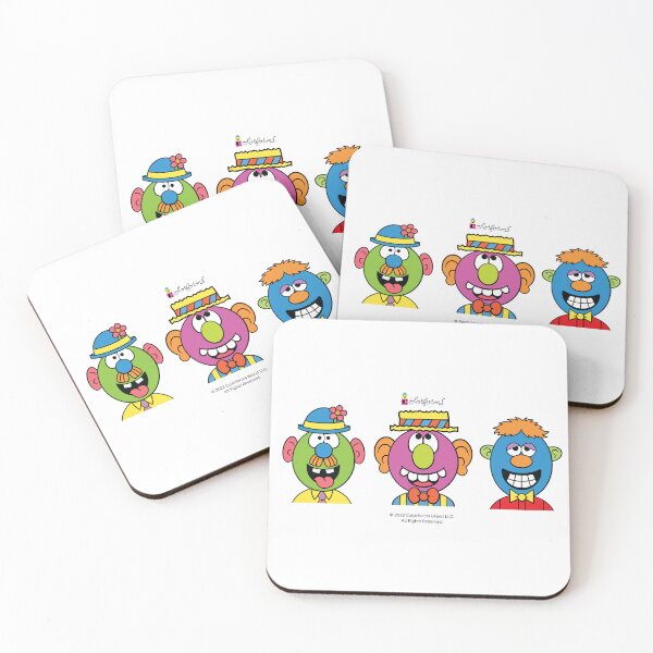 Item preview, Silly Faces Colorforms® Funny Figures. designed and sold by LaziniArts.