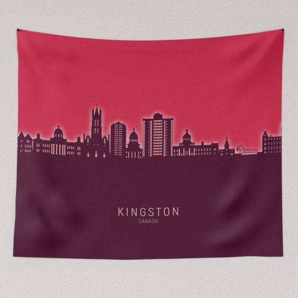 Item preview, Kingston Canada Skyline designed and sold by ArtPrints.