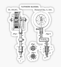 Vintage Tattoo Artist Gun Shirt - Inking Machine Drawing Tee Sticker
