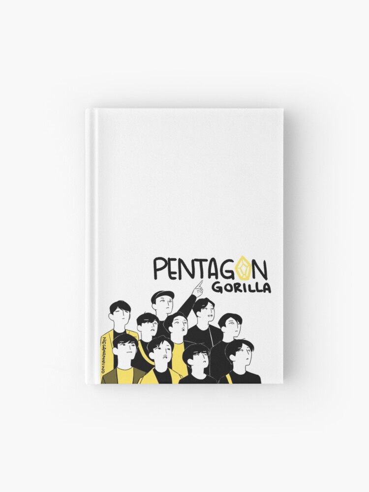 Pentagon Gorilla Hardcover Journal By Negananmiwo Redbubble