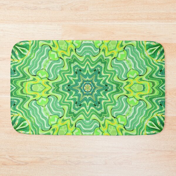 Item preview, Hippie Vibes Abstract Kaleidoscope Radial Symmetry Pattern Boho Aesthetic Art 2 of 12 designed and sold by Beachy.