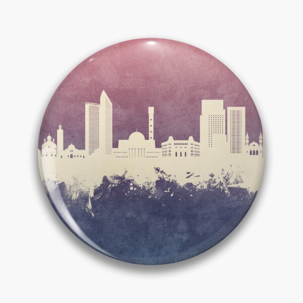 Item preview, Algiers Algeria Skyline designed and sold by ArtPrints.