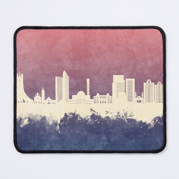 Item preview, Algiers Algeria Skyline designed and sold by ArtPrints.