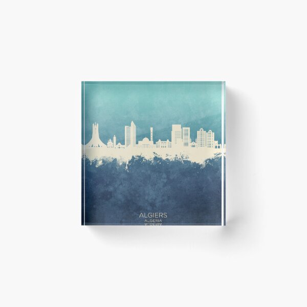 Item preview, Algiers Algeria Skyline designed and sold by ArtPrints.