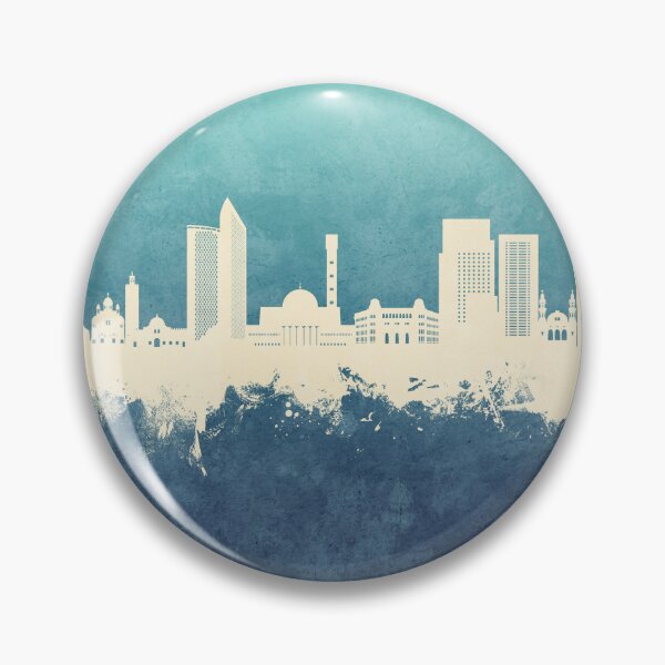 Item preview, Algiers Algeria Skyline designed and sold by ArtPrints.