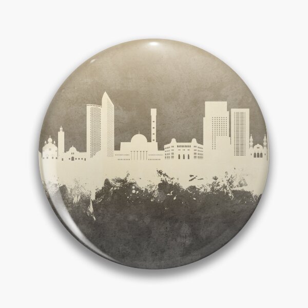 Item preview, Algiers Algeria Skyline designed and sold by ArtPrints.