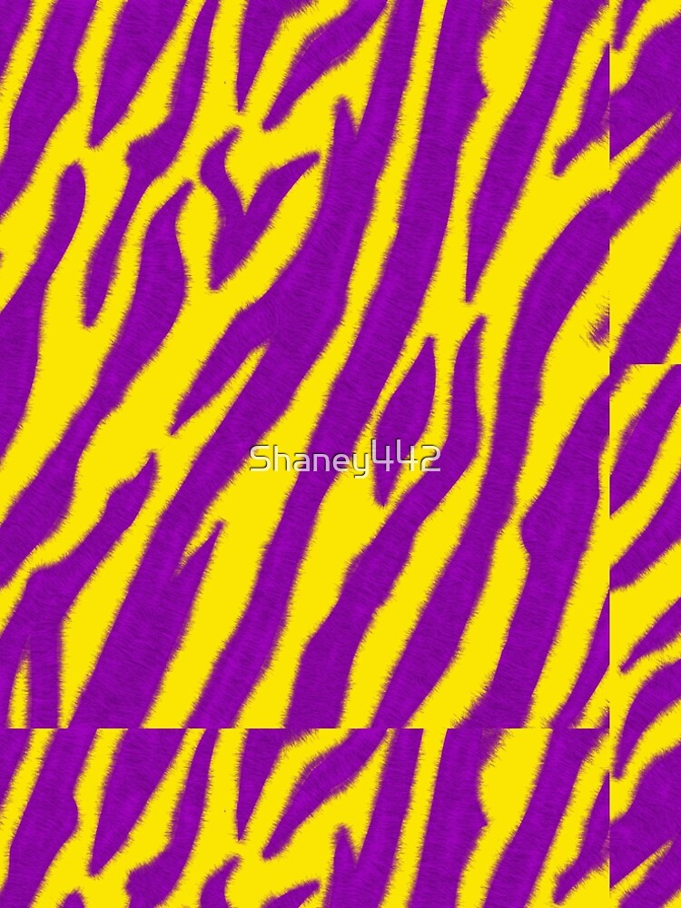 Gold & Purple Tiger Dress