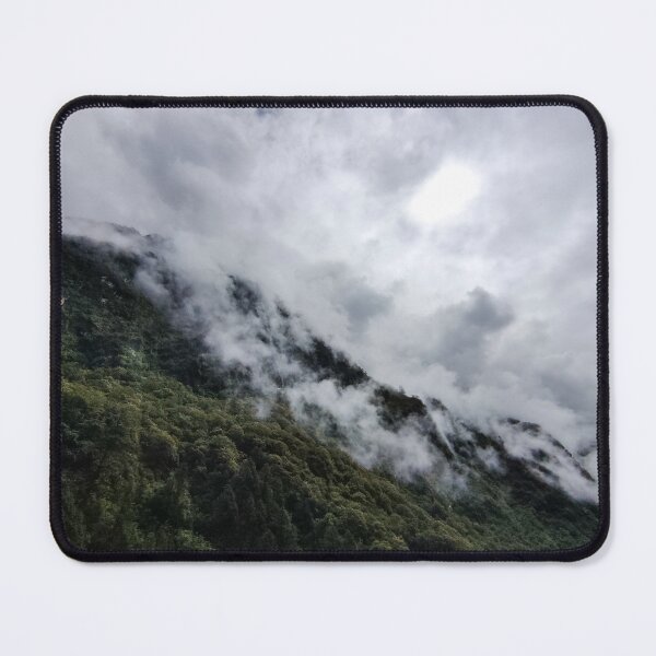 Item preview, Cloud over green mountains on the way to the Annapurna Base camp designed and sold by FCEalin.