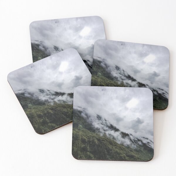 Item preview, Cloud over green mountains on the way to the Annapurna Base camp designed and sold by FCEalin.