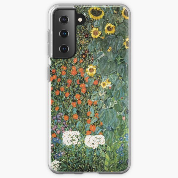 Bauerngarten mit Sonnenblumen Coque souple Samsung Galaxy