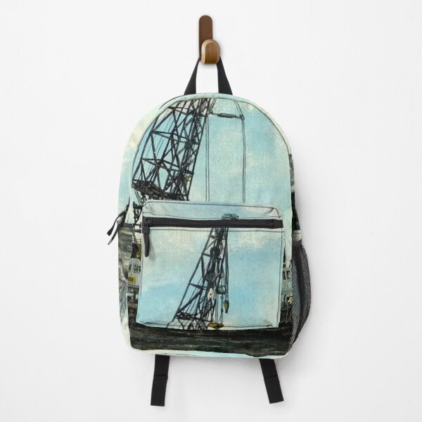Item preview, PLA CRANE SHIP SAMSON IN VICTORIA DOCKS LONDON designed and sold by Mackenzie Moulton International Artist .