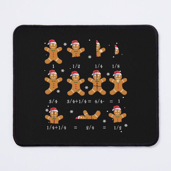Item preview, Ugly Christmas Shirt Math Teacher Students Gingerbread Man designed and sold by KennediWitting.