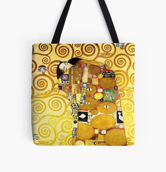 Aperçu de l'œuvre L'Étreinte de Gustav Klimt créée et vendue par NewNomads.