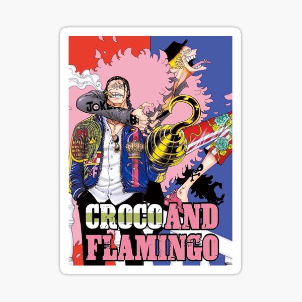 Artikel-Vorschau von Kroko und Doflamingo, designt und verkauft von konpan.