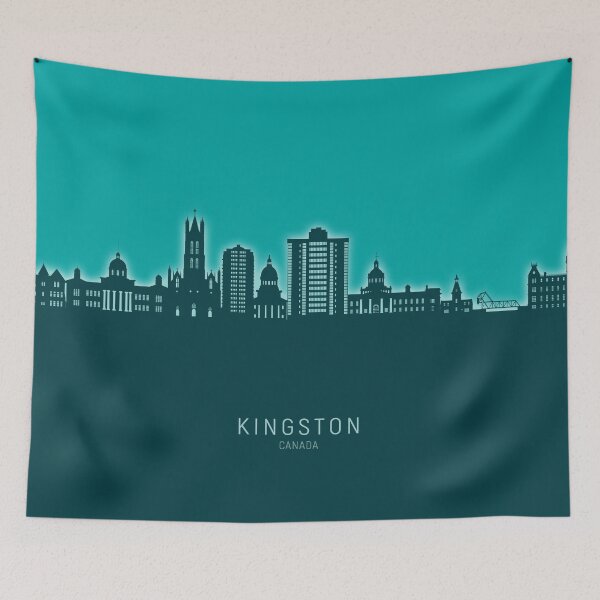 Item preview, Kingston Canada Skyline designed and sold by ArtPrints.