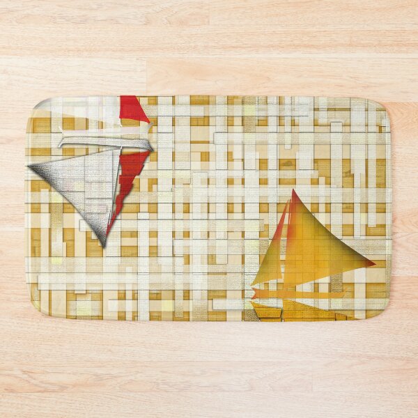 Item preview, sailboats, ships, boracay, sea, dawn, red, geometry, cage, beige, sand designed and sold by Maria Mihailova.