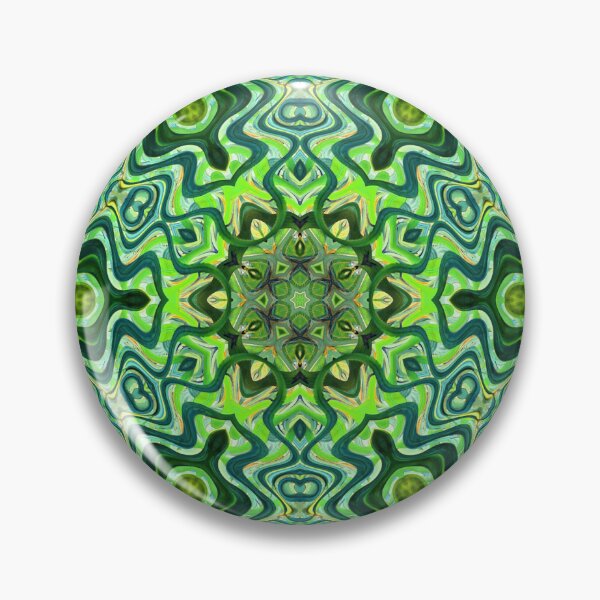 Item preview, Hippie Vibes Abstract Kaleidoscope Radial Symmetry Pattern Boho Aesthetic Art 3 of 12 designed and sold by Beachy.