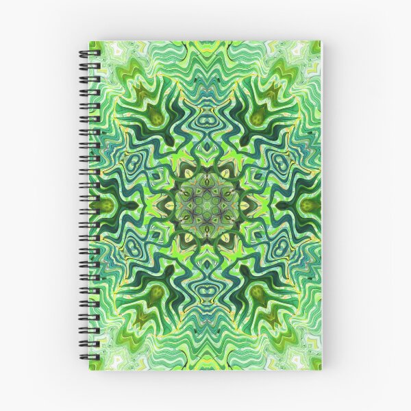 Item preview, Hippie Vibes Abstract Kaleidoscope Radial Symmetry Pattern Boho Aesthetic Art 3 of 12 designed and sold by Beachy.