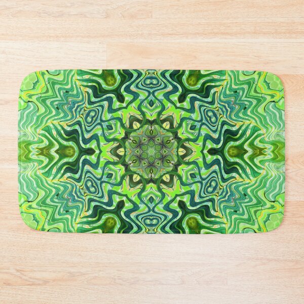 Item preview, Hippie Vibes Abstract Kaleidoscope Radial Symmetry Pattern Boho Aesthetic Art 3 of 12 designed and sold by Beachy.