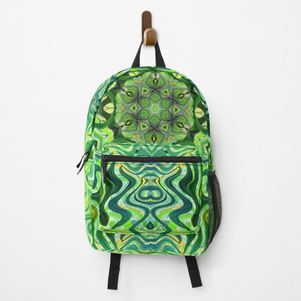 Item preview, Hippie Vibes Abstract Kaleidoscope Radial Symmetry Pattern Boho Aesthetic Art 3 of 12 designed and sold by Beachy.