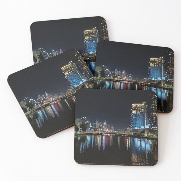 Item preview, Melbourne city lights designed and sold by bluegumleaf.