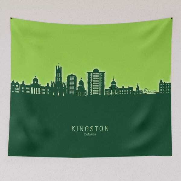 Item preview, Kingston Canada Skyline designed and sold by ArtPrints.