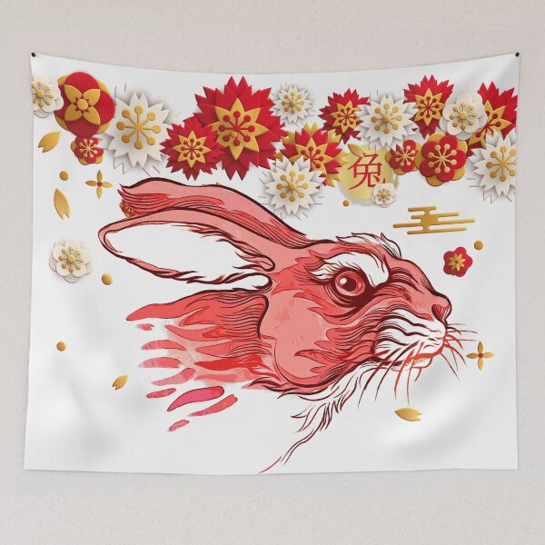 Item preview, Chinese Zodiac Rabbit Est 2023 - Zodiac rabbit designed and sold by taogiauco.