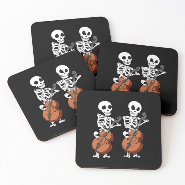 Item preview, Contrabass Music Gift Skeleton Musician Double Bass designed and sold by DSWShirts.