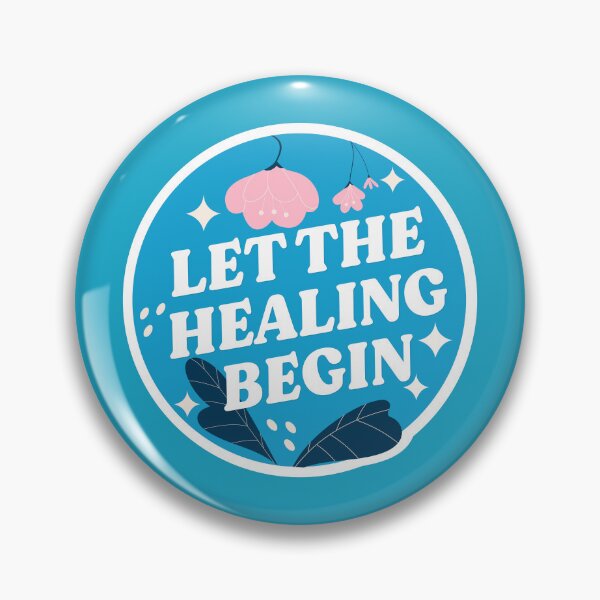 Item preview, Let The Healing Begin Mental Health Quote Positive Affirmation Healing Manifestation designed and sold by REGALworld.