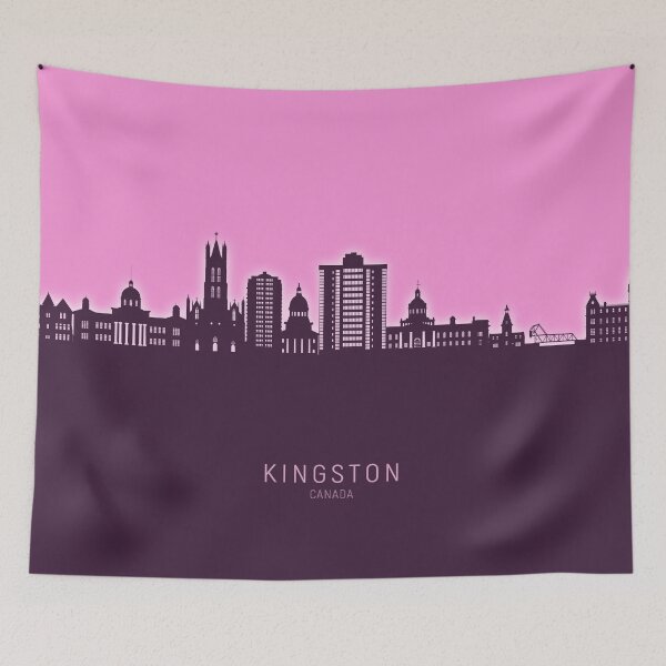 Item preview, Kingston Canada Skyline designed and sold by ArtPrints.