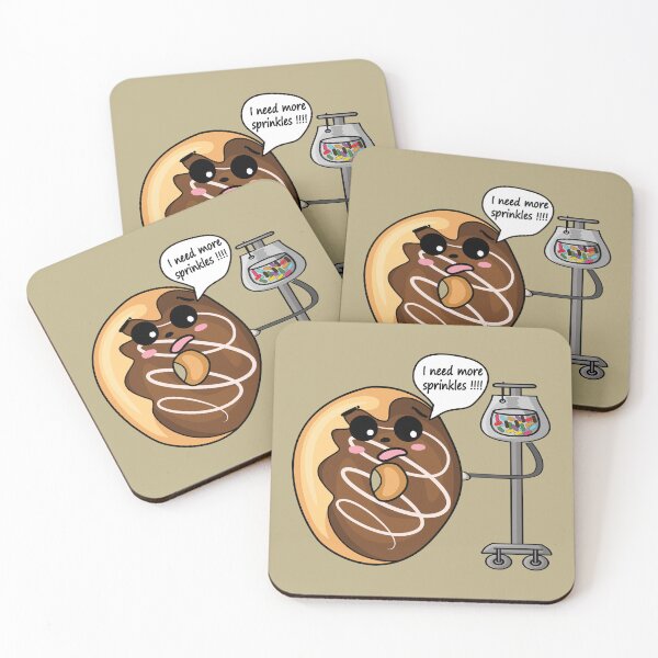 Item preview, Funny donut i need more sprinkles designed and sold by Donutlovers.