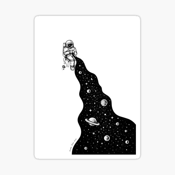 Universe is Knit Sticker