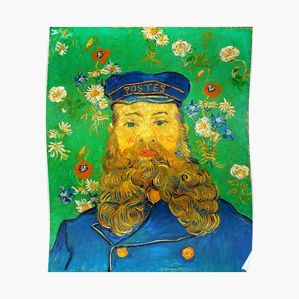 Van Gogh - The Postman - Portrait of Joseph Roulin Poster