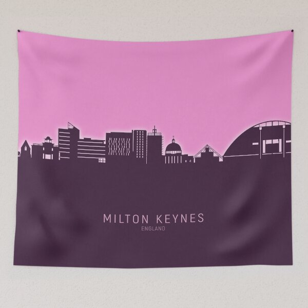 Item preview, Milton Keynes England Skyline designed and sold by ArtPrints.