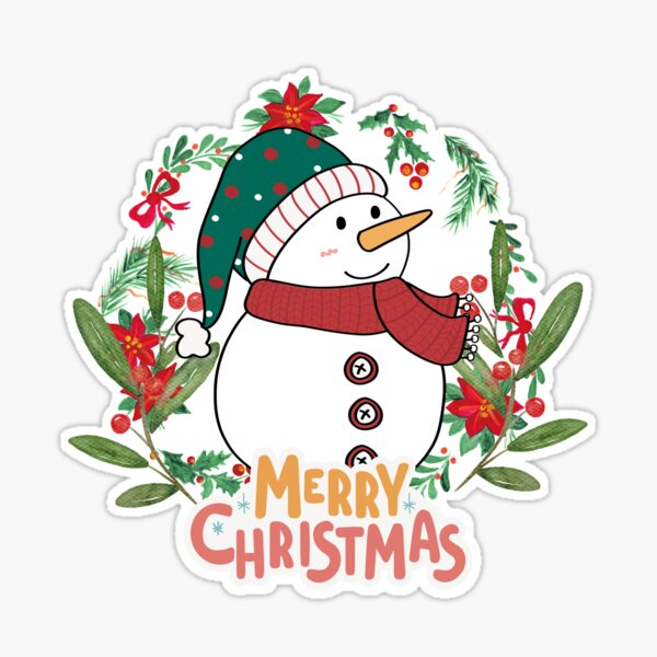 Merry Christmas - Merry Christmas - Sticker