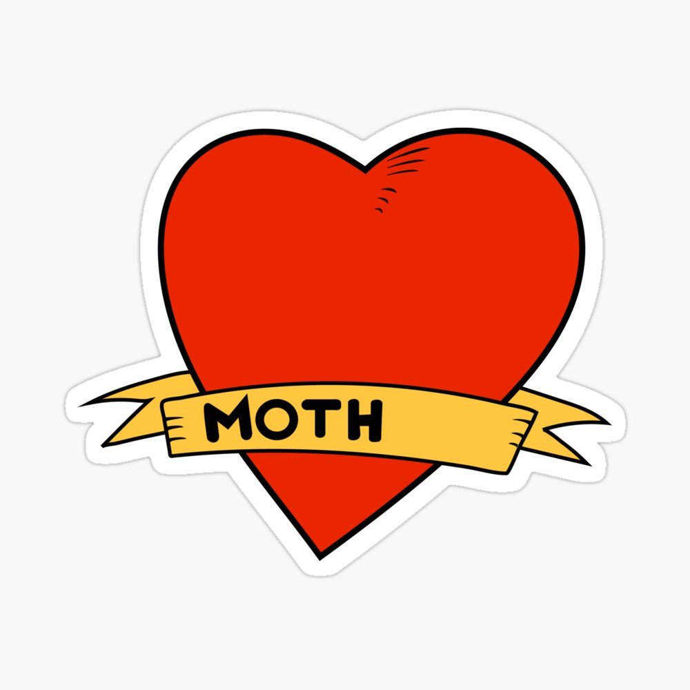 Bart simpson moth tattoo