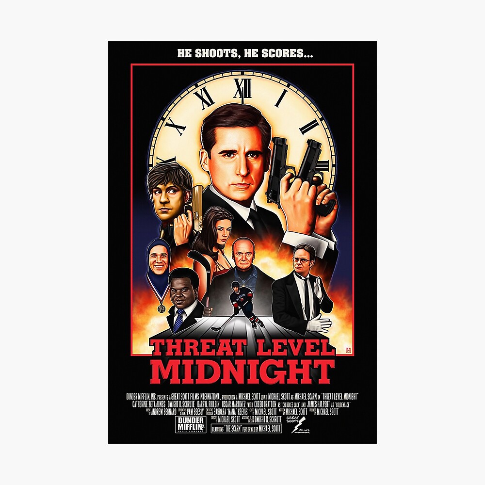 Threat Level Midnight Poster