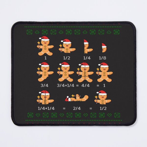 Item preview, Funny Ugly Christmas Math Teacher Students Gingerbread Man designed and sold by KennediWitting.
