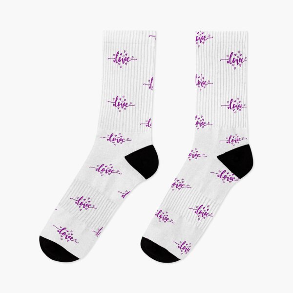 Item preview, Love, Heart Reflection Tattoo (Purple) designed and sold by Summer-Winter.