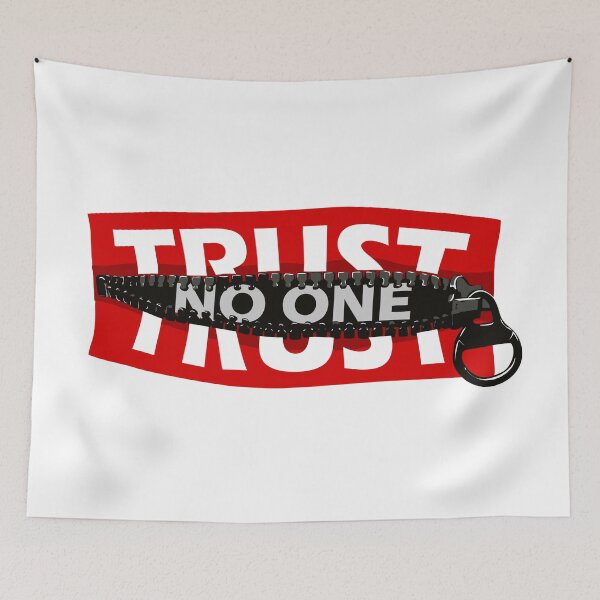 Item preview, Trust No More designed and sold by Mahe-Art.
